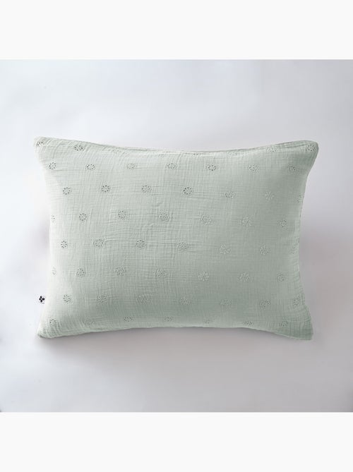 Taie d'oreiller gaze de coton Gaïa Boho - Kiabi