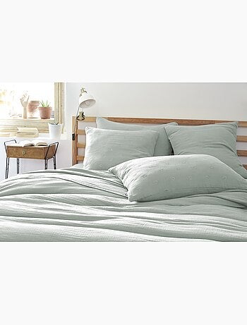 Taie d'oreiller gaze de coton gaia boho