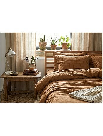 Taie d'oreiller Gaze de Coton Gaia Match