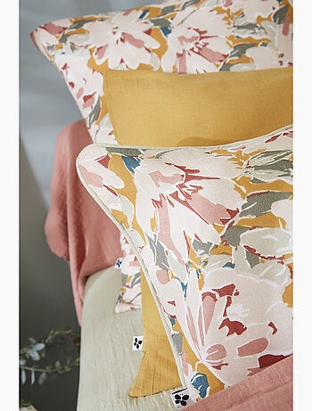 Taie d’oreiller – Gaze de coton imprimée CLARENCE