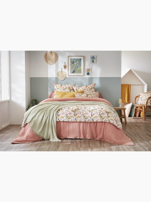 Taie d’oreiller – Gaze de coton imprimée CLARENCE - Kiabi