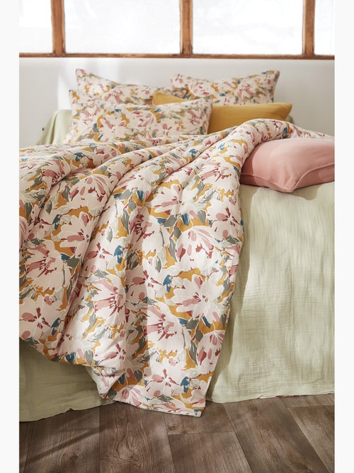 Taie d’oreiller – Gaze de coton imprimée CLARENCE - Kiabi