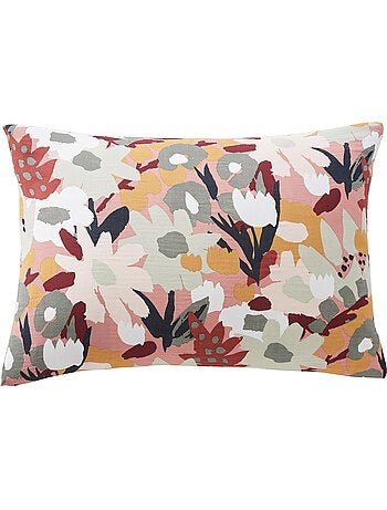 Taie d’oreiller – Gaze de coton imprimée LÉANE