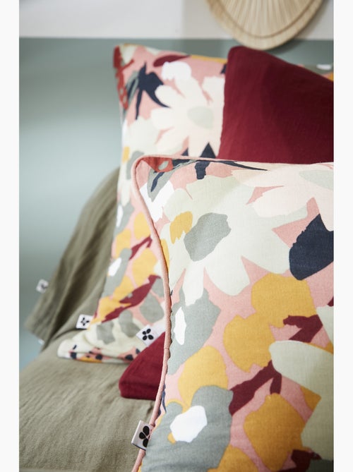 Taie d’oreiller – Gaze de coton imprimée LÉANE - Kiabi