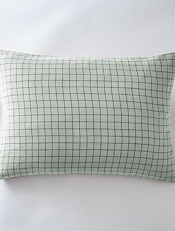 Taie d'oreiller gaze de coton Mix