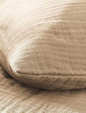 Taie d'oreiller gaze de coton