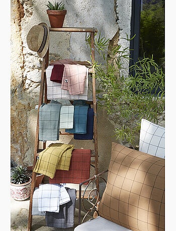 Taie d’Oreiller – Gaze de Coton Tissée – Gaïa Match