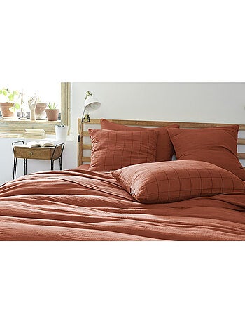 Taie d’Oreiller – Gaze de Coton Tissée – Gaïa Match