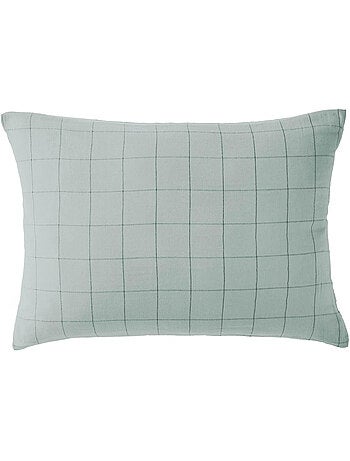 Taie d’Oreiller – Gaze de Coton Tissée – Gaïa Match