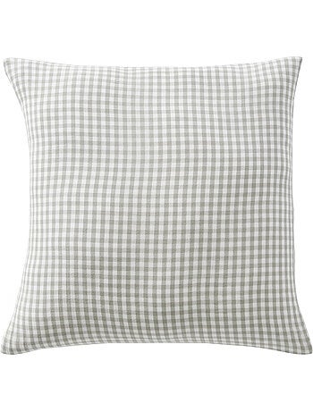 Taie d’oreiller – Gaze de coton tissée teinte VICKIE Pampa