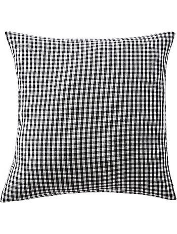 Taie d’oreiller – Gaze de coton tissée teinte VICKIE Pampa