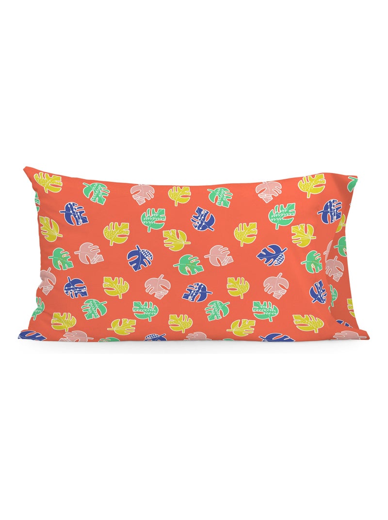 Taie d'oreiller Geo jungle "Happyfriday" Blanc - Kiabi