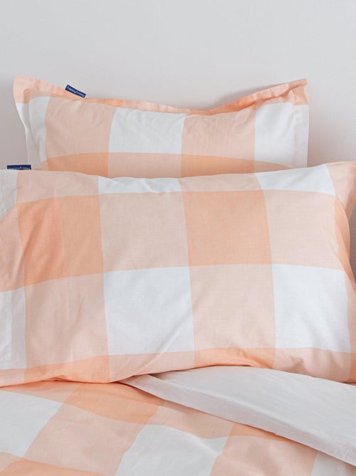 Taie d'oreiller Gingham "Happyfriday" - Kiabi