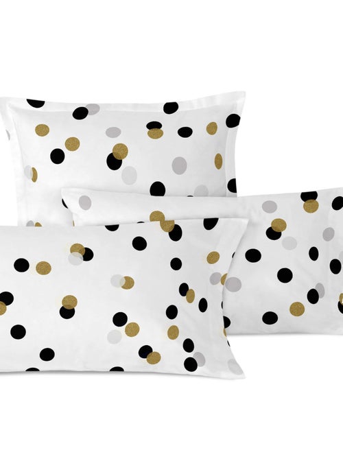 Taie d'oreiller Golden dots "Happyfriday" - Kiabi Taie d'oreiller Golden dots "Happyfriday" - Kiabi