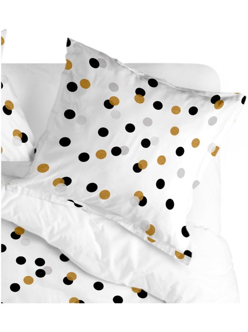 Taie d'oreiller Golden dots "Happyfriday" - Kiabi Taie d'oreiller Golden dots "Happyfriday" - Kiabi