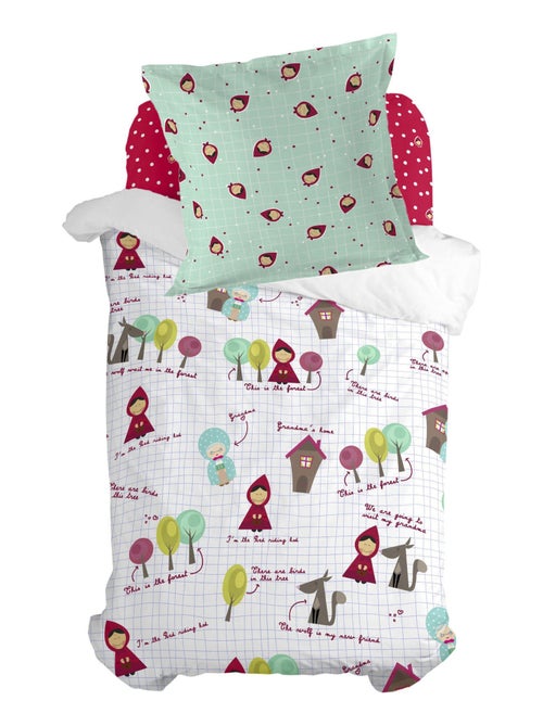 Taie d'oreiller Grandma notebook "Happyfriday" - Kiabi