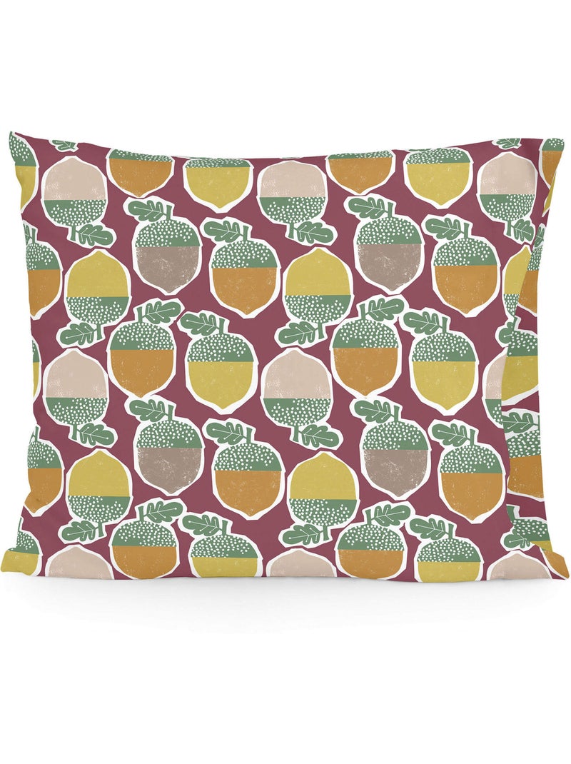 Taie d'oreiller Harvestwood "Happyfriday" Multicolore - Kiabi