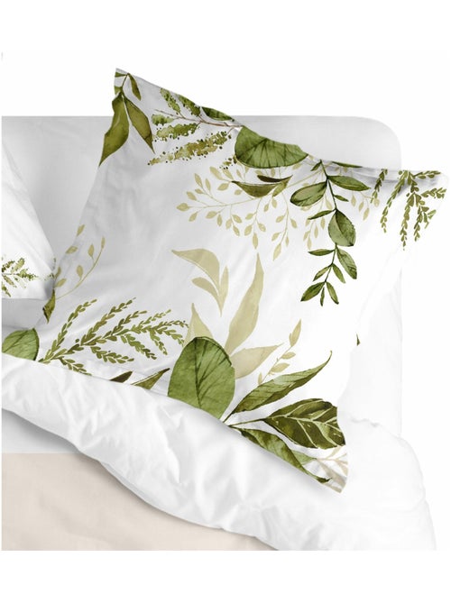 Taie d'oreiller Herbal "Happyfriday" - Kiabi