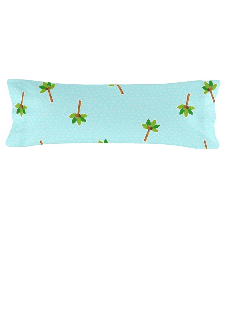 Taie d'oreiller Hippo Berceau "Happyfriday" Bleu Vert - Kiabi