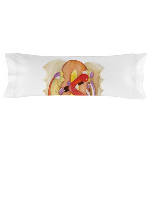 Taie d'oreiller Hotdog "Happyfriday" - Kiabi