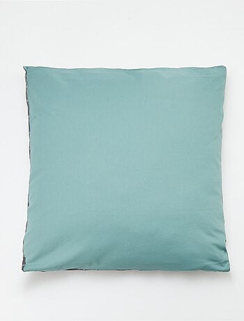 Taie d'oreiller imprimé (60 x 60 cm) - Kiabi Home