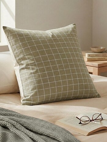 Taie d'oreiller imprimé (60 x 60 cm) - Kiabi Home