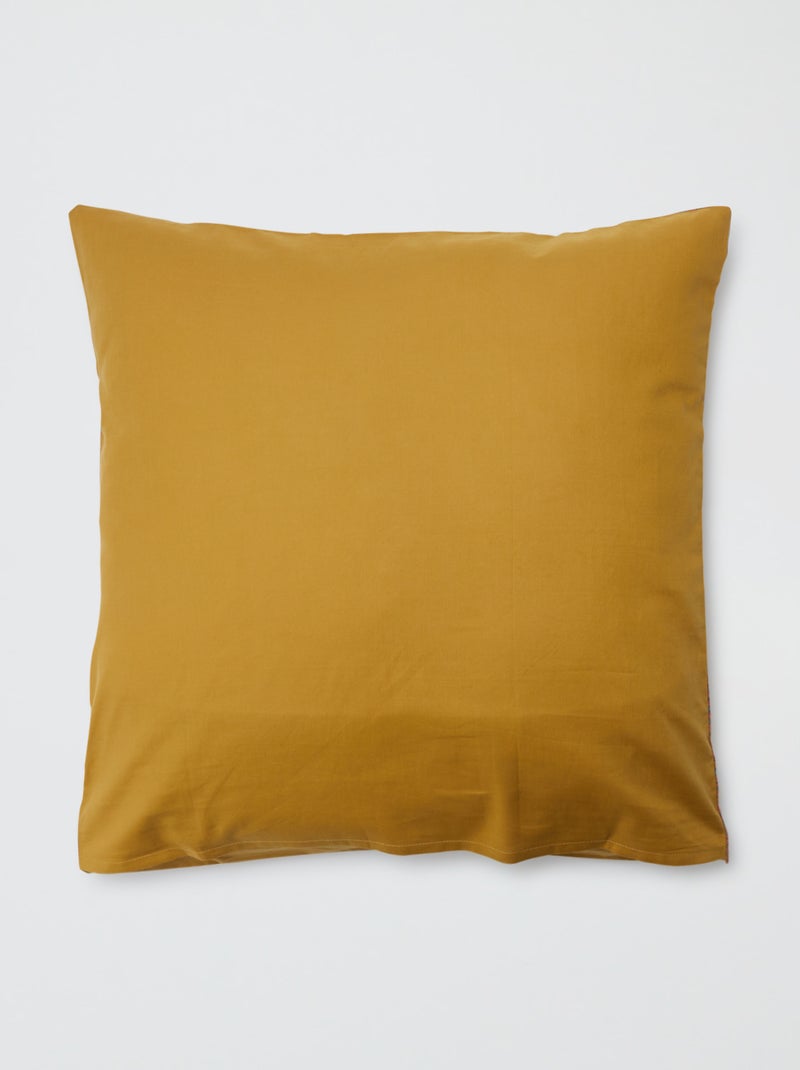 Taie d'oreiller imprimé (60 x 60 cm) - Kiabi Home Rouge - Kiabi