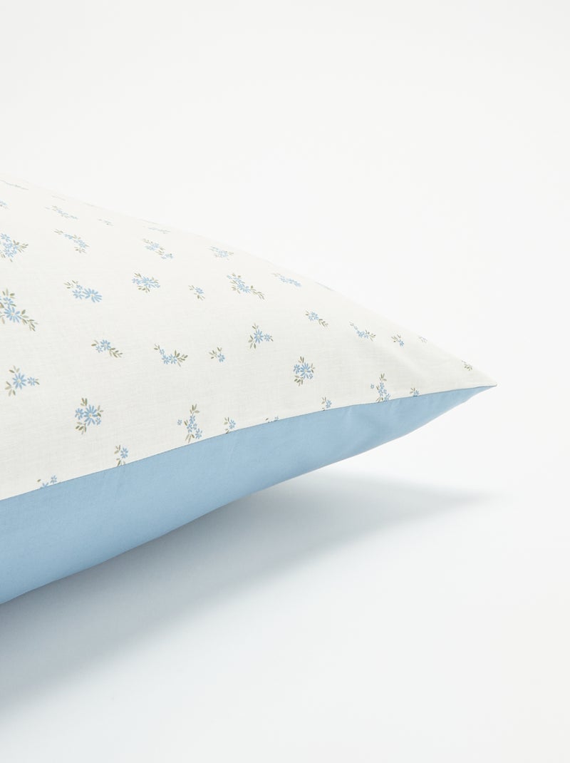 Taie d'oreiller imprimée - KIABI Home Bleu - Kiabi