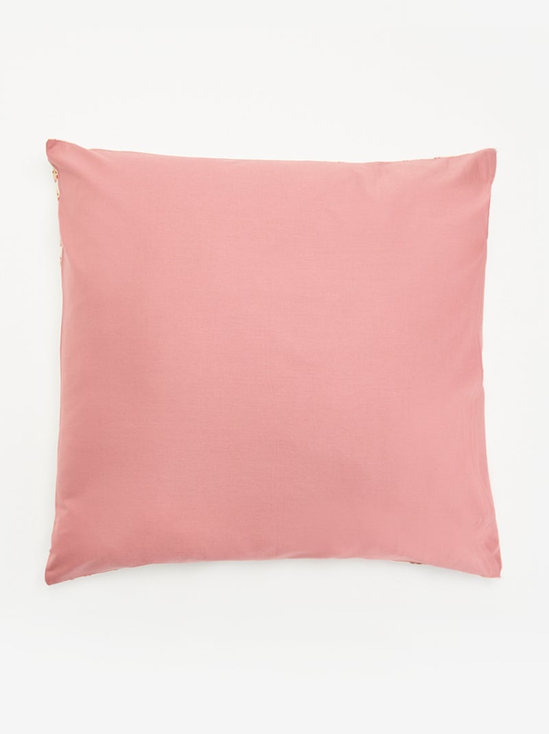 Taie d'oreiller imprimée - KIABI Home Rose - Kiabi