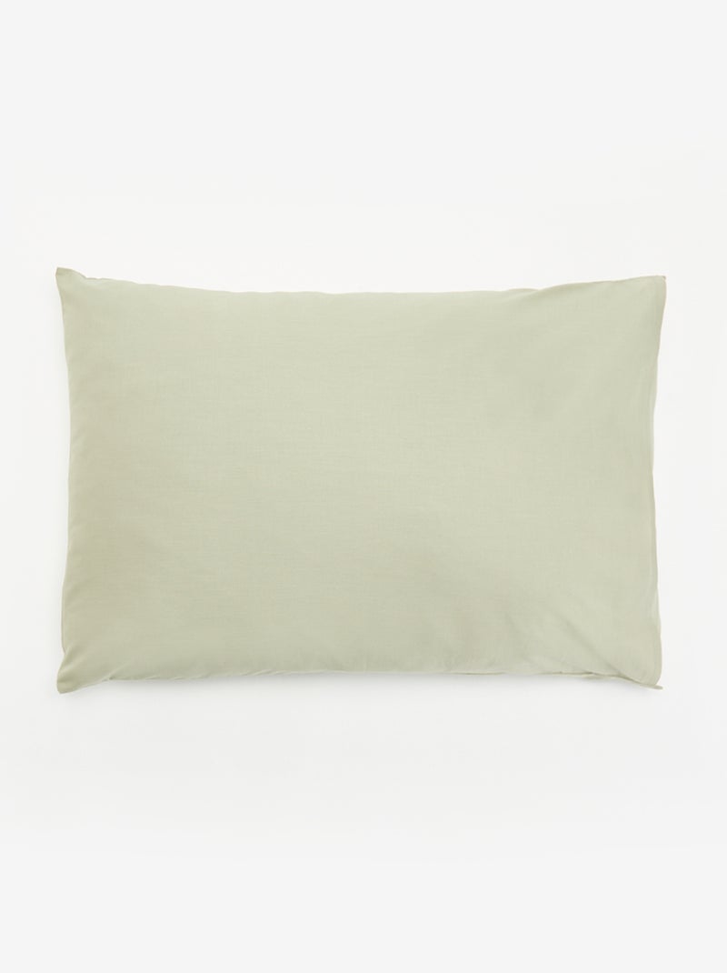 Taie d'oreiller imprimée - KIABI Home Vert - Kiabi