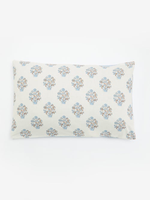 Taie d'oreiller imprimée 50x70 cm en coton - Kiabi Taie d'oreiller imprimée 50x70 cm en coton - Kiabi