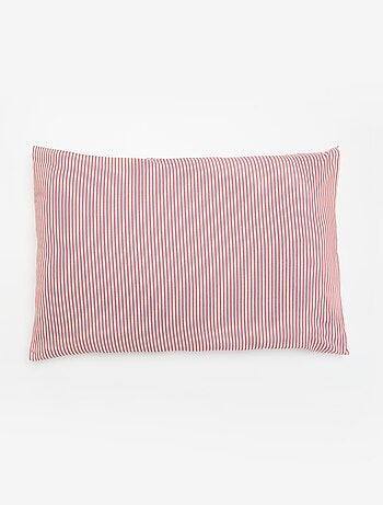 Taie d'oreiller imprimée 50x70 cm en coton