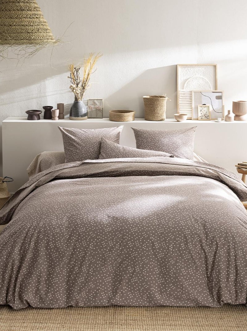 Taie d'oreiller imprimée en bambou, ALICE Marron clair - Kiabi