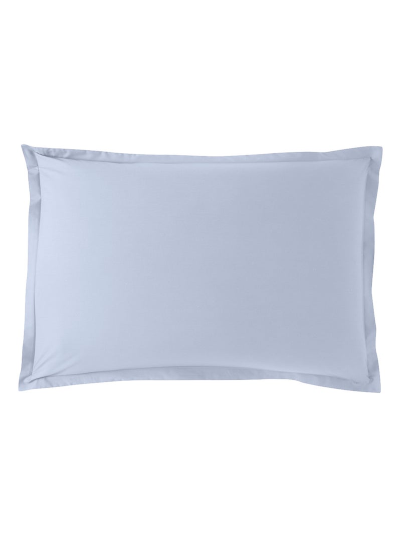 Taie d'oreiller Influence Percale   - DODO Bleu Gris - Kiabi