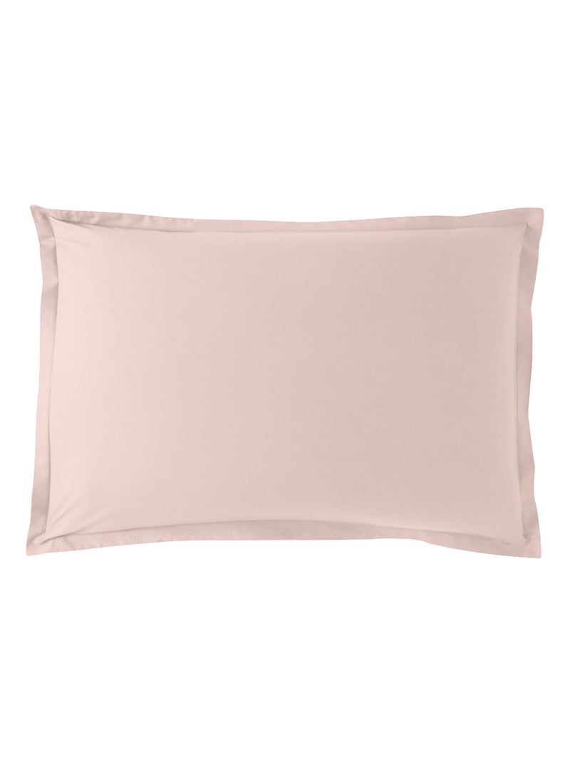 Taie d'oreiller Influence Percale   - DODO Rose clair - Kiabi