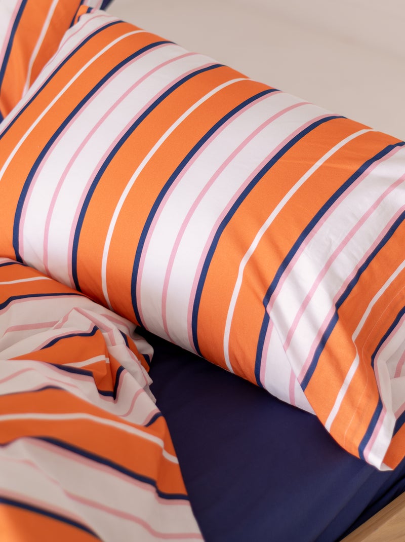 Taie d'oreiller Joyful lines "Happyfriday" Multicolore - Kiabi