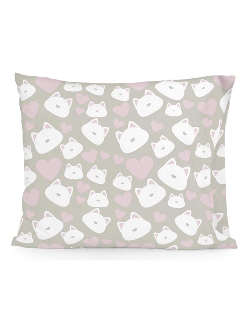 Taie d'oreiller Kitty "Happyfriday" - Kiabi