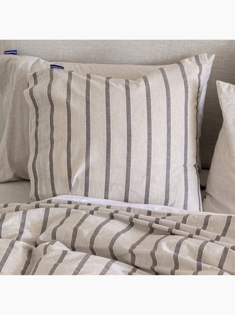Taie d'oreiller Laga "Happyfriday" Beige - Kiabi