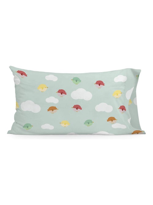 Taie d'oreiller Learning to fly "Happyfriday" - Kiabi