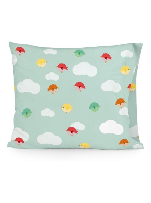 Taie d'oreiller Learning to fly "Happyfriday" - Kiabi