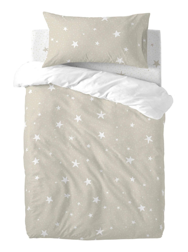 Taie d'oreiller Little star "Happyfriday" Beige - Kiabi