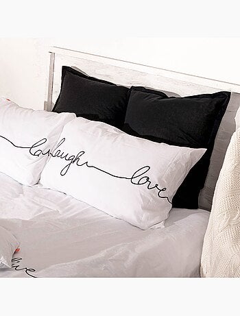 Taie d'oreiller Live "Happyfriday