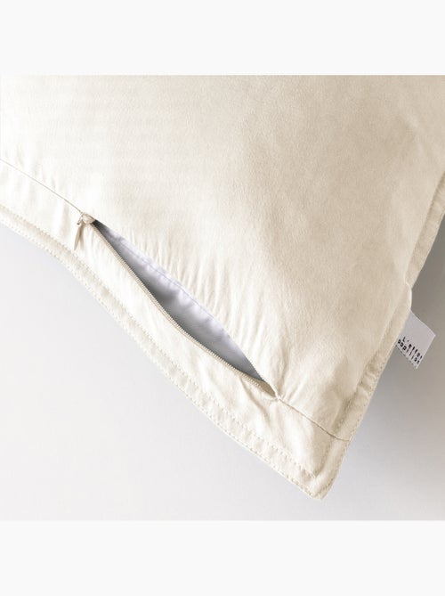 Taie d’oreiller — Lyocell uni LYSANDRE — 120 fils - Satinée - Kiabi