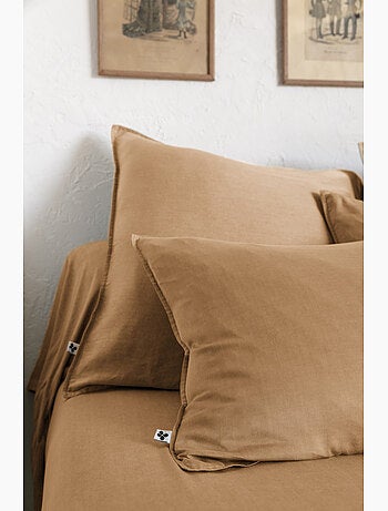 Taie d’oreiller — Lyocell uni LYSANDRE — 120 fils - Satinée