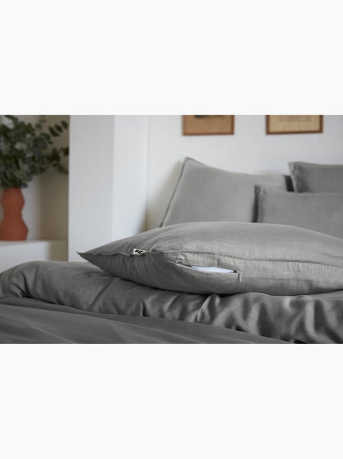 Taie d’oreiller — Lyocell uni LYSANDRE — 120 fils - Satinée - Kiabi