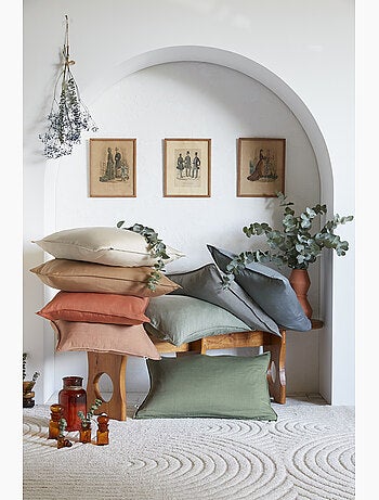 Taie d’oreiller — Lyocell uni LYSANDRE — 120 fils - Satinée