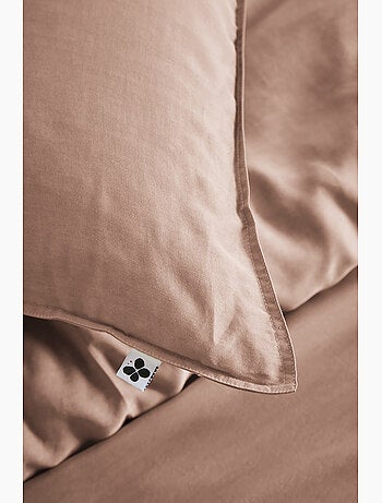 Taie d’oreiller — Lyocell uni LYSANDRE — 120 fils - Satinée