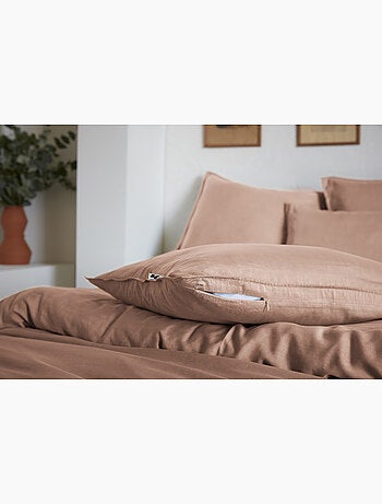 Taie d’oreiller — Lyocell uni LYSANDRE — 120 fils - Satinée