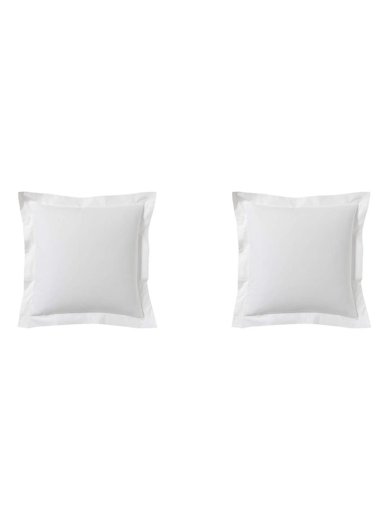 Taie d'oreiller made in France (lot de 2) Blanc - Kiabi