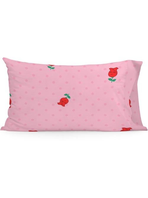 Taie d'oreiller Magic rose "Happyfriday" - Kiabi